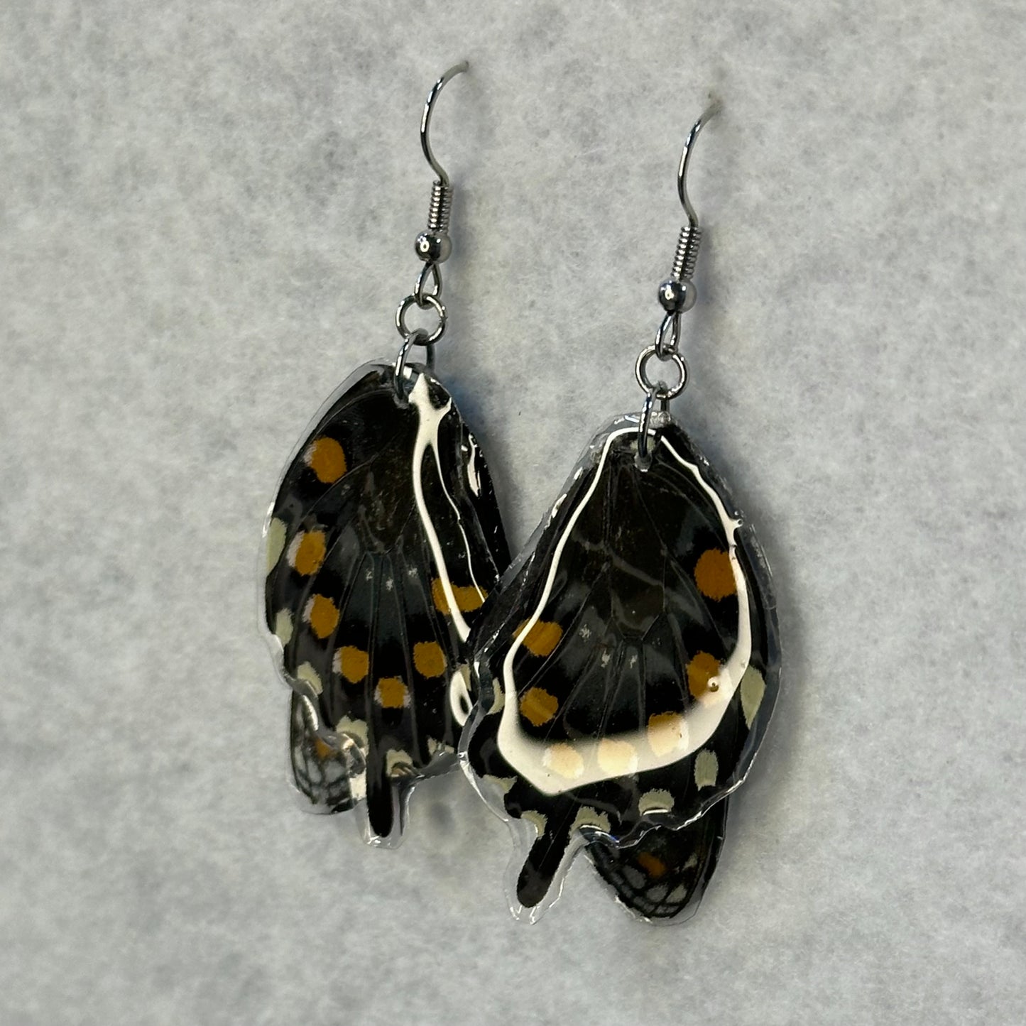 Black Swallowtail Earrings