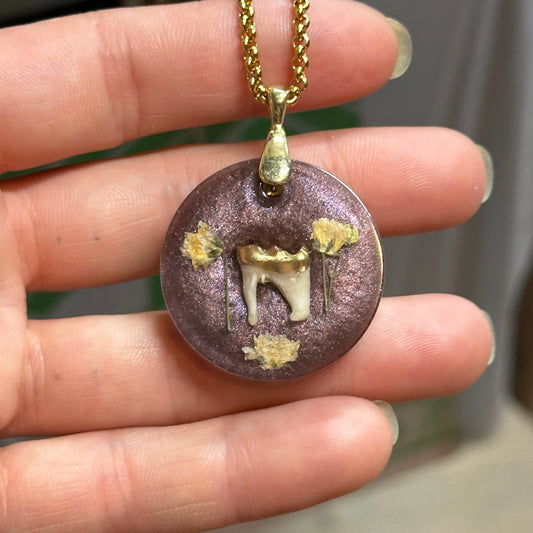 Fat Gold Toof Pendant