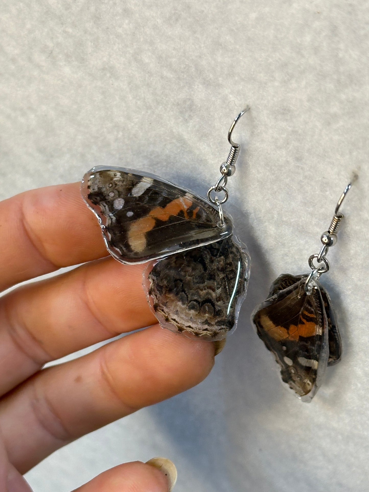 Red Admiral Earrings