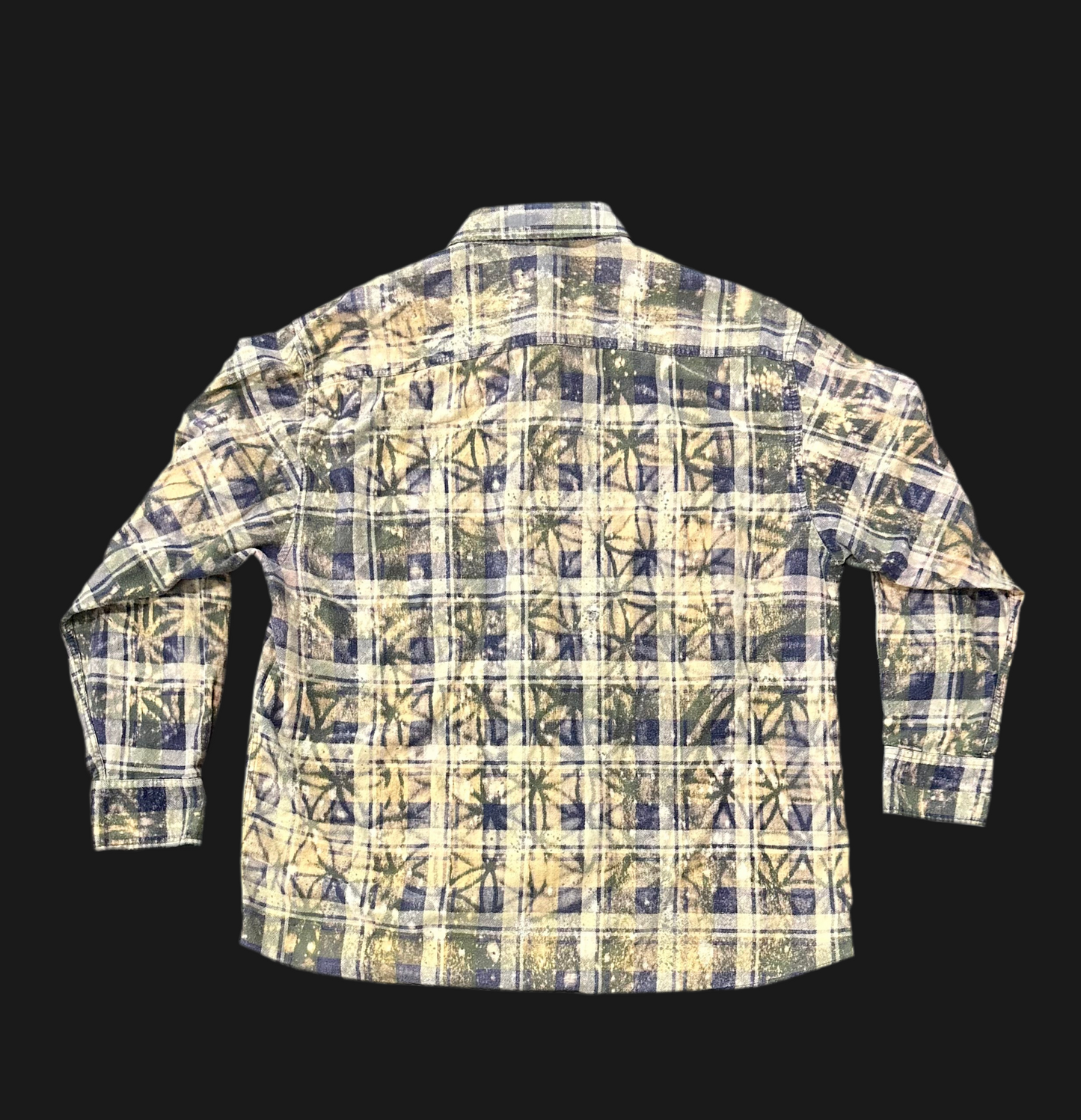 Kintsugi Flower Flannel