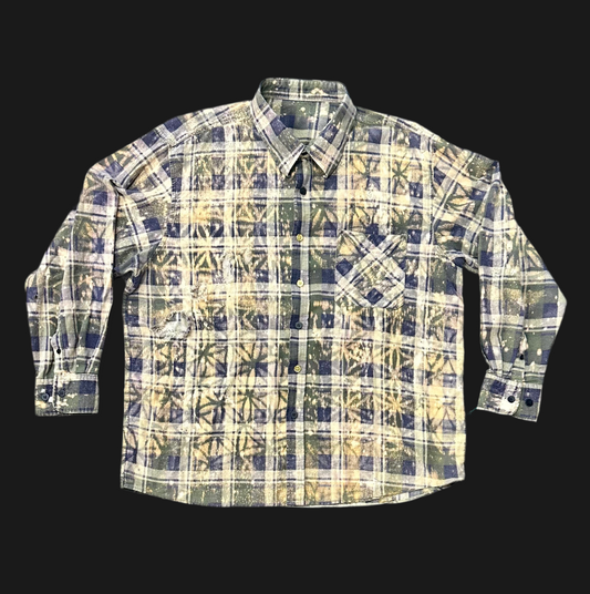 Kintsugi Flower Flannel