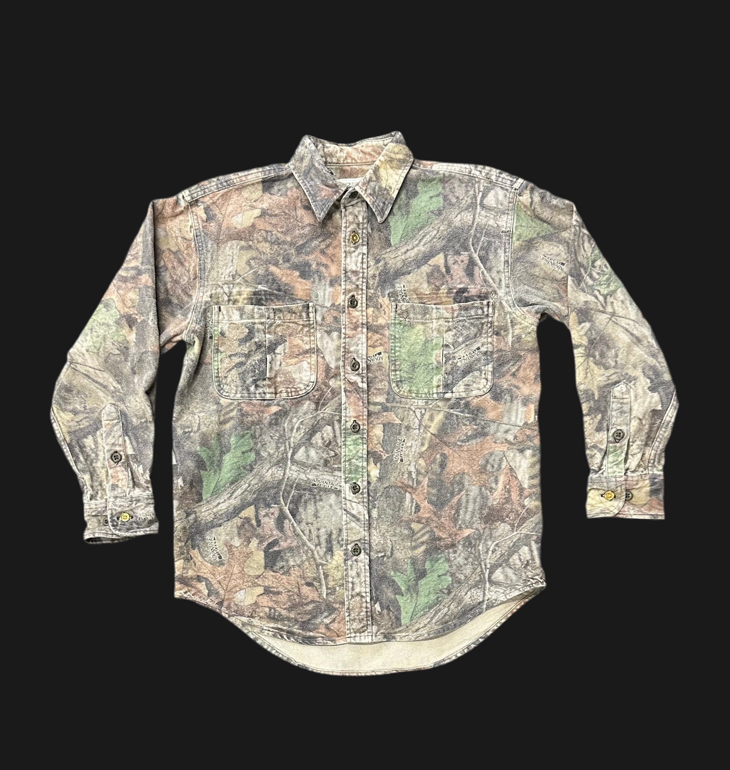 Kintsugi Heart RealTree Flannel