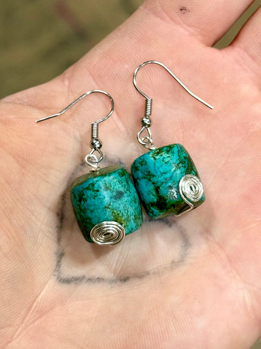 OG Turquoise Chub Earrings