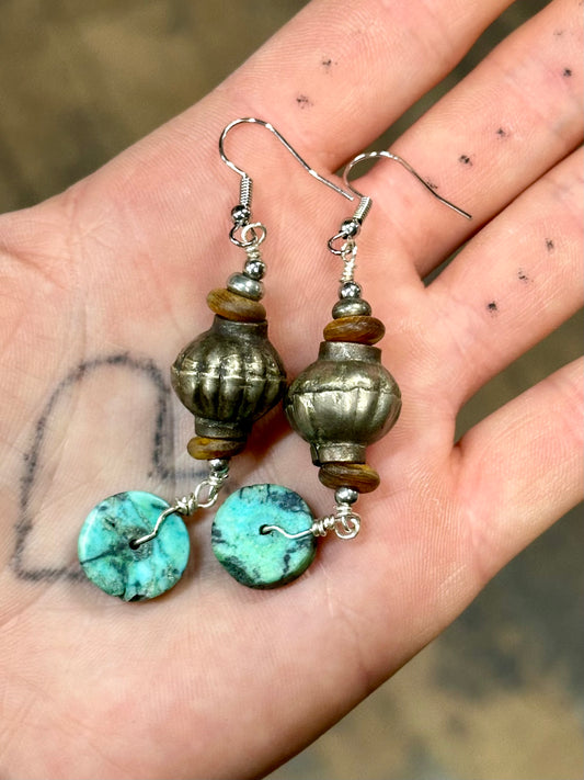 OG Turquoise Dangles