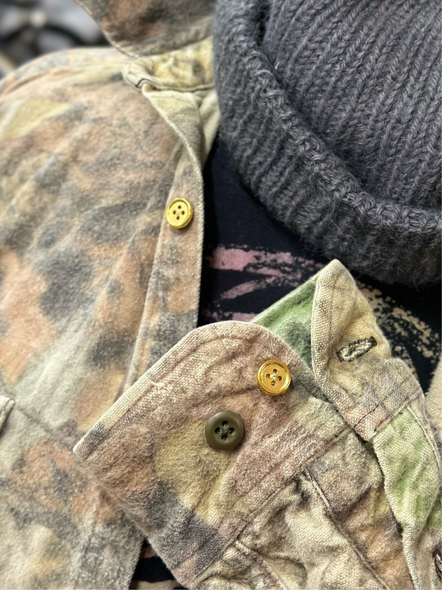 Kintsugi Heart RealTree Flannel